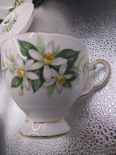 Tuscan Bridal Flowers England Trio cup saucer and plate [84]