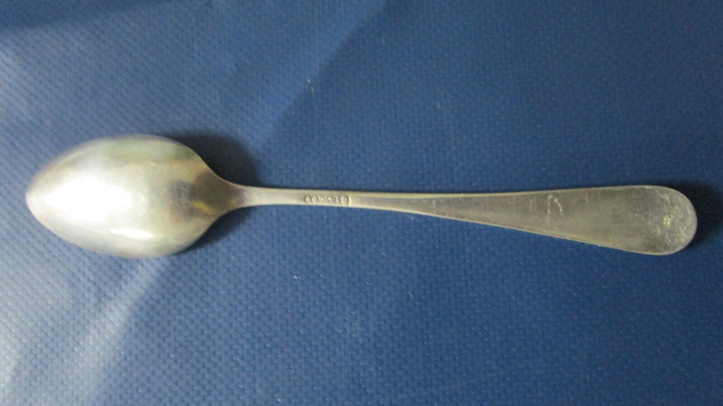 THREE SPOONS STERLING SILVER MAGNUS AASE / A&D BIRMINGHAM SILVERPLATE LOT OF 3