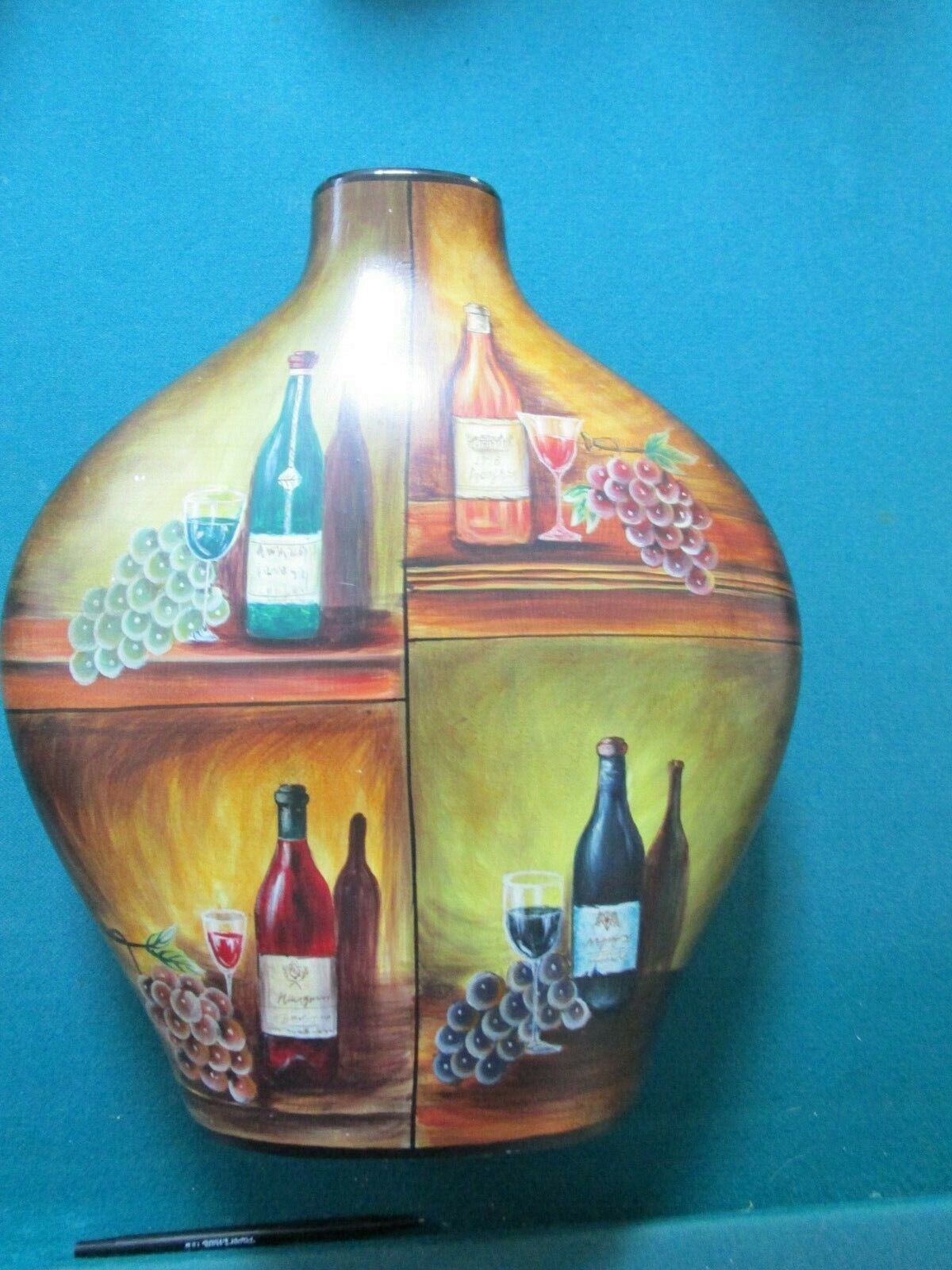 VINE BOTTLES COUNTRY STYLE VASE 14"